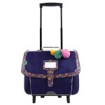 Cartable à roulettes tanns 38 cm - collection scolaire 2026 Cartable à roulettes tanns 38 cm - collection scolaire 2026