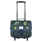 Cartable scolaire - tanns - timothée - kaki - 38cm - trolley garçon Cartable scolaire - tanns - timothée - kaki - 38cm - trolley garçon