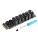 Carte adaptateur m. 2 vers sata 3. 0 6 gbit / s haute vitesse asm1166 carte dextension m. 2 pcie vers ... Carte adaptateur m. 2 vers sata 3. 0 6 gbit / s haute vitesse asm1166 carte dextension m. 2 pcie vers ...