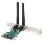 Carte adaptateur mini pci - e vers pci - e convertisseur de rseau dordinateur de bureau sans fil wifi ...