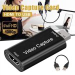 Carte de capture audio vid�o capture vid�o hdmi vers usb full hd 1080p usb 2. 0 carte de capture hdmi ...