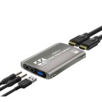 Carte de capture vid�o hdmi 4k adaptateur de capture usb 3. 0 1080p / 60hz