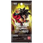 Cartes dbz / one piece / naruto - bandai - booster super dragon ball fusion world fb03 jap