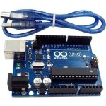 Carte de dveloppement uno r3 mega328p atmega16u2 + cble usb compatible pour arduino