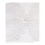 Cartes dinvitation de mariage 18 x 125 cm 50 pcs fleurs romantiques flicitations rception invitation ...