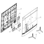 Carte �lectronique dorigine (rep�re n�3) t�l�vision bn94 - 15556l samsung