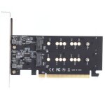 Carte dextension pci express 3. 0 x16 vers m. 2 nvme ssd carte dextension de disque dur m. 2 pour ordinateur ...