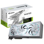Carte graphique - gigabyte - aorus geforce rtx 5090 master ice - 32 go gddr7 - 512 bits - nvidia dlss ...