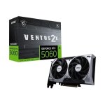Carte graphique - msi - geforce rtx 5060 ventus 2x oc 8g - 8 go gddr6 - double ventilateur torx - refroidissem ...