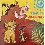 Cartes d?invitation anniversaire le roi lion ? lot de 8 avec enveloppes