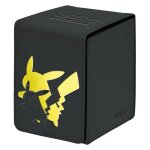 Porte - carte de jeu - ultra pro - deck box pikachu - 100 cartes - fermeture magntique - cuir moul