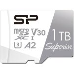 Carte mmoire + adaptateur - silicon power - superior microsdxc 1to - uhs - i u3 v30 4k a2 haute vitesse ...