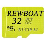 Carte mmoire flash rewboat 32 go + adaptateur vitesse de lecture jusqu? 98mo / s c10 u1 ush - i sdhc ...