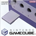 Carte memoire game cube 59 blocs - game cube Carte memoire game cube 59 blocs - game cube