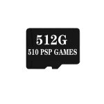 Carte mmoire de jeu 512g de stockage 90 000 jeux 512g 92000 jeux 512g seulement 510 psp