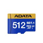 Carte m�moire micro sd - adata - ud512gex3l1 - c - 512 go - uhs - ii - �tanche