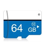 Carte m�moire micro sd - bleu - 64 go - format micro sd