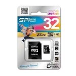 Carte mmoire microsd uhs - 1 class 10 - silicon power - 32 go - jusqu' 40 mo / s - garantie  vie