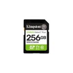 Carte m�moire sd - kingston - canvas select plus - 256 go - classe 10 - 150 mo / s