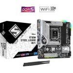 Carte mre - asrock - b760m steel legend - wifi - micro atx - ddr5 - lga 1700