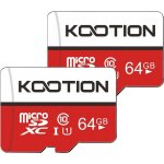 Carte micro sd 64 go - beloved by winaretta - uhs - i - classe 10 - vitesse 80 m / s - lot de 2 Carte micro sd 64 go - beloved by winaretta - uhs - i - classe 10 - vitesse 80 m / s - lot de 2