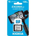 Carte microsdxc 128gb - kioxia - exceria g2 - uhs - iii u3 a1 v30 - classe 10