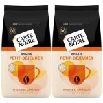Carte noire - petit d�jeuner - caf� en grains - intense et g�n�reux - paquet de 2 kg
