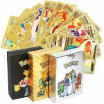 Cartes pokmon feuille dor et dargent cartes flash cartes de jeu en anglais (argent)