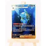 Carte pokmon mtallique or - tortank ex - pokmon 151 - version franaise - carte pokmon