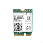 Carte r�seau wifi intel wireless - ac 9560 ngw bi - bande 160mhz bluetooth 5. 0 interface cnvi avec antenne ...