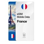 Carte sim (esim) internet france valable 30 jours trafic 5 gb
