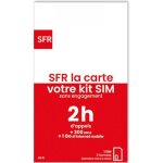 Carte sim sfr essentiel 2h