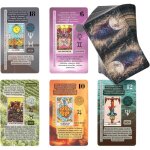 Cartes de tarot pour d�butants - debsy - 78 cartes illustr�es - guide int�gr� - format 12x7 cm - papier ...
