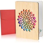 Cartes de v?ux en bois cadeaux en bois pour la saint - valentin un anniversaire de mariage ou toute autre ...