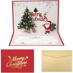 Cartes de v?ux - carte de nol pop - up - chque cadeau 3d - carte de nol - pop - up pour fte de nol ...