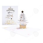 Carte de voeux 26x155cm cartes de v?ux de noël 3d cadeaux de noël arbre de noël en cristal carte de v?ux ... Carte de voeux 26x155cm cartes de v?ux de noël 3d cadeaux de noël arbre de noël en cristal carte de v?ux ...