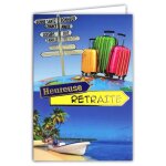 Carte de voeux - afie - 68 - 1048 - b - anniversaire - dor�e - fleurs