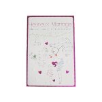 Carte de voeux - mariage - pour la vie - violet