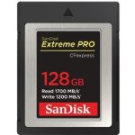 Carte mmoire flash - sandisk - sdcfeexpress 128go - vitesse de lecture 1700mb / s - vitesse d'criture ...
