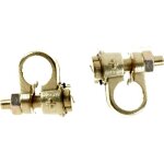 Cartec cosse de batterie : 1( + ) 1( - ) laiton