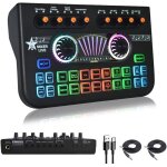 Carte son denregistrement live usb rverbration intgre rduction bruit en un clic plusieurs modes ...