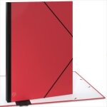 Carton à dessin a2 - acropaq - rouge - 52 x 72 cm - fermeture élastique - dos extensible Carton à dessin a2 - acropaq - rouge - 52 x 72 cm - fermeture élastique - dos extensible