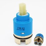 Cartouche c�ramique 40mm - remplacement mitigeur robinet cuisine et salle de bain