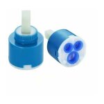 Cartouche en cramique pour mitigeur de salle de bain ou cuisine lot de 2 pices diamtre 40 mm couleurs ...