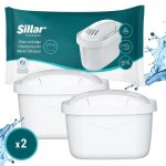 Cartouche filtrante - sillar - cartouche pour brita - lot of 2 - remplacement pour brita maxtra style ...