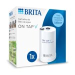 Cartouche de filtre  eau - brita - ontap v - 600 l - filtration en 4 tapes - 3 modes dutilisation
