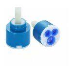 Cartouche mitigeur en c�ramique 40 mm 2 pi�ces robinet de salle de bain ou cuisine (bleu) odipie