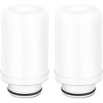 Cartouches de rechange pour filtre � eausyst�me de filtration du robinet charbon actif 2 cartouches filtrantes ...