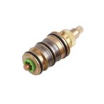 Cartouche thermostatique et poignée en laiton pour mitigeur de douche Cartouche thermostatique et poignée en laiton pour mitigeur de douche