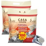 Casa colon classique 2x100 dosettes de café compatibles senséo emballage individuel pour une meilleure ... Casa colon classique 2x100 dosettes de café compatibles senséo emballage individuel pour une meilleure ...